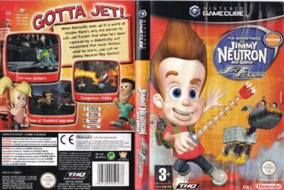 The Adventures Of Jimmy Neutron Boy Genius - Jet Fusion (2002) (Gamecube) - Image 2