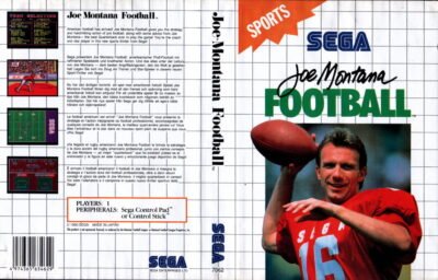 Joe Montana Football (1990) (Sega Master System) - Image 2