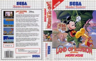 Land Of Illusion Starring Mickey Mouse (1992) (Sega Master System) - Image 2