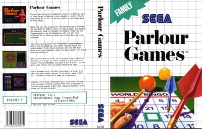 Parlour Games (1990) (Sega Master System) - Image 2