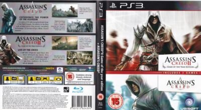 Assassin's Creed II Game Of The Year Edition & Assassins Creed (2009) (PS3) - Image 2