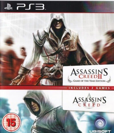 Assassin's Creed II Game Of The Year Edition & Assassins Creed (2009) (PS3)