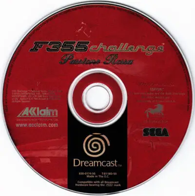 F355 Challenge Passione Rossa (1999)(Dreamcast) - Image 3