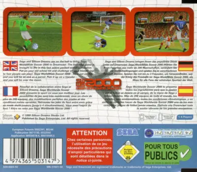 SEGA Worldwide Sports (1999)(Dreamcast) - Image 2
