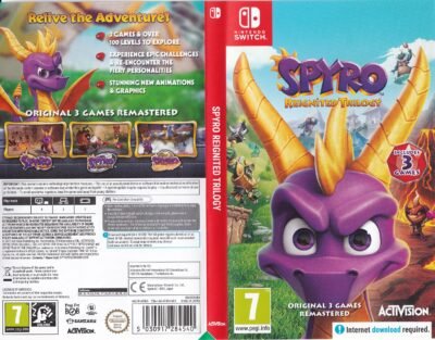 Spyro Reignited Trilogy (2019) (Nintendo Switch) - Image 2