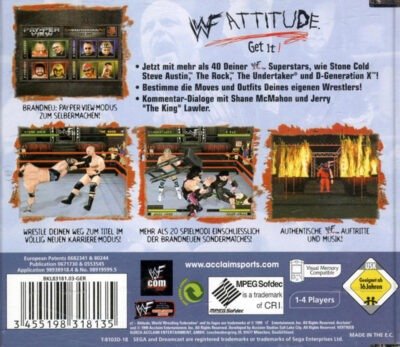 WWF Attitude(1999)(Dreamcast) - Image 2