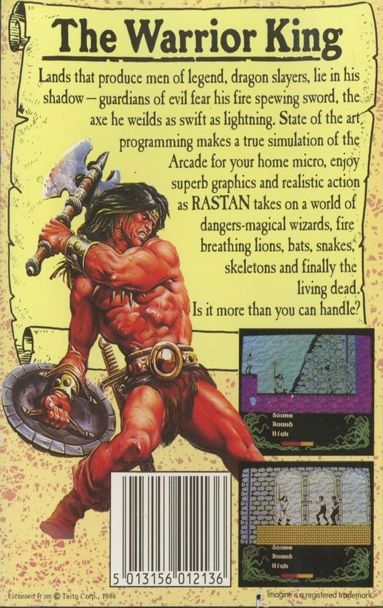 Rastan (ZX Spectrum) - Image 2