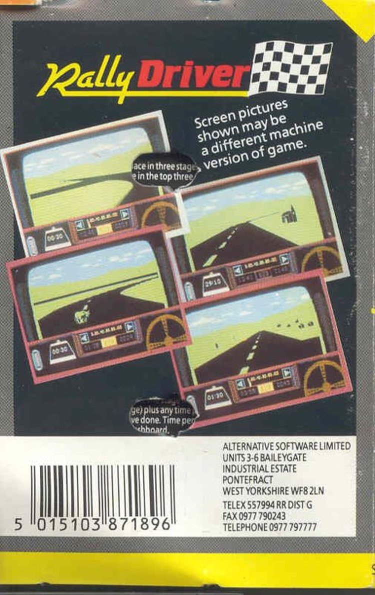 Rally Driver (ZX Spectrum) - Image 2