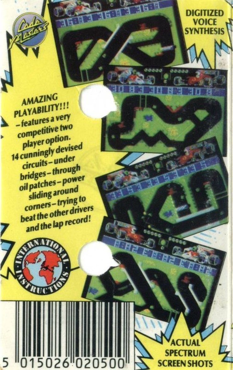 Grand Prix Simulator (ZX Spectrum) - Image 2