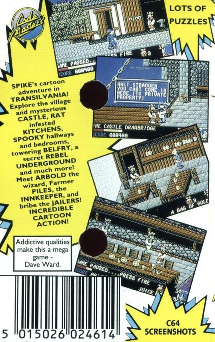 Spike In Transilvania (ZX Spectrum) - Image 2