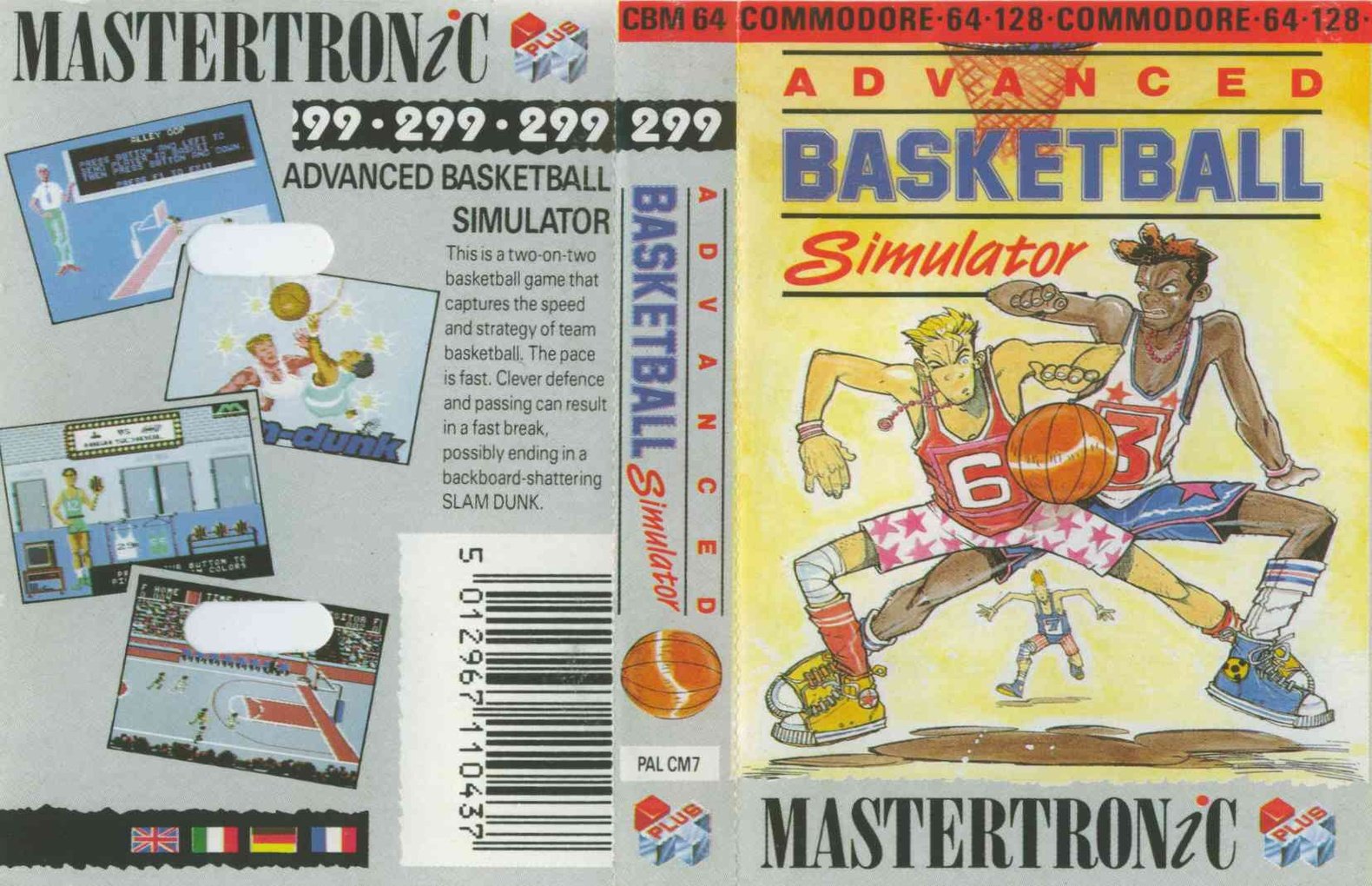 Advanced Basketball Simulator (C64) - Image 2