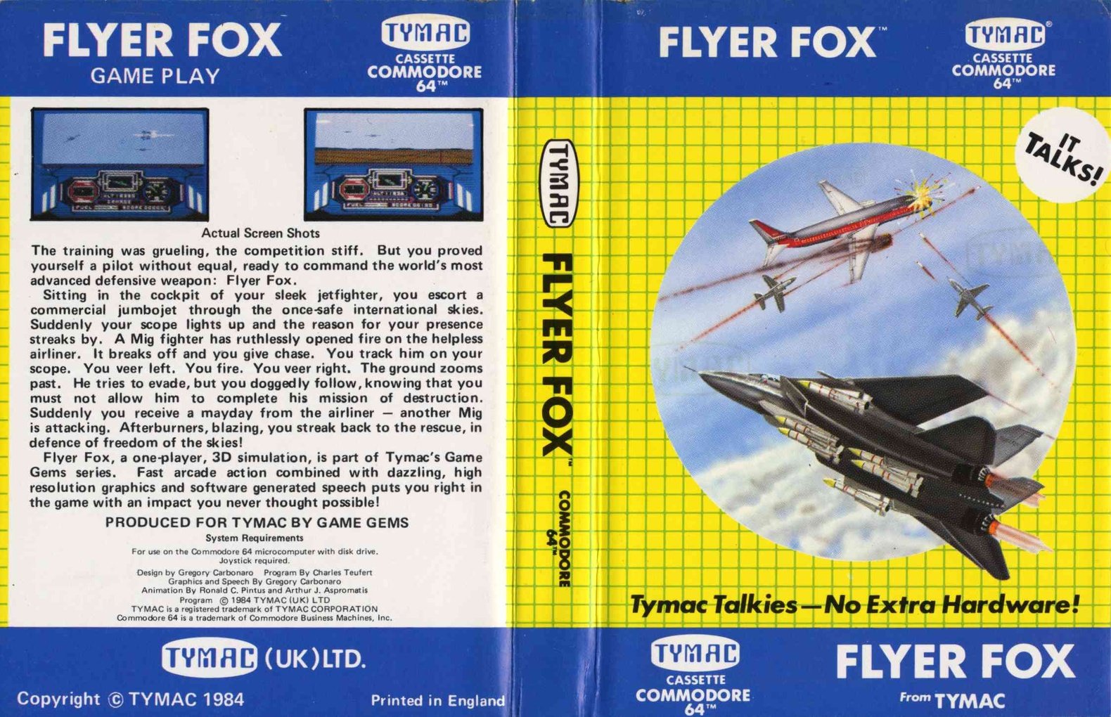 Flyer Fox (C64) - Image 3