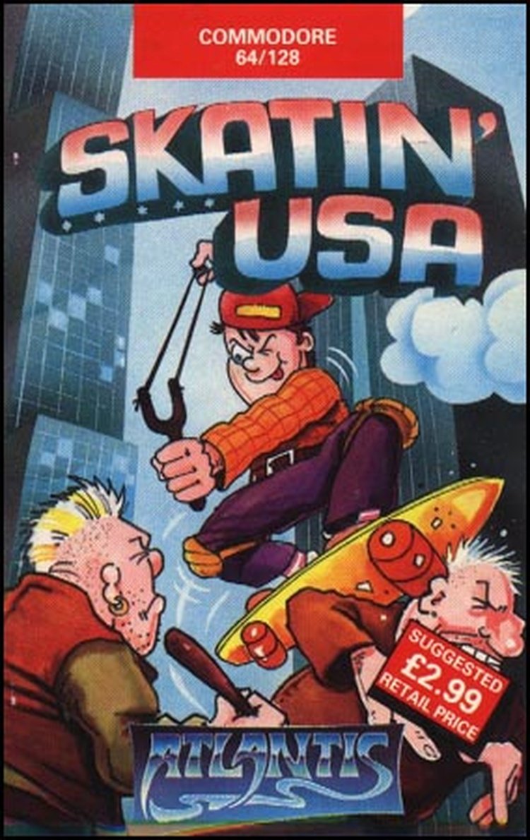 Skatin USA (C64)