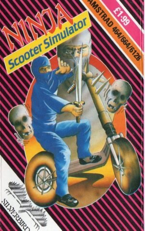 Ninja Scooter Simulator (Amstrad CPC 464)