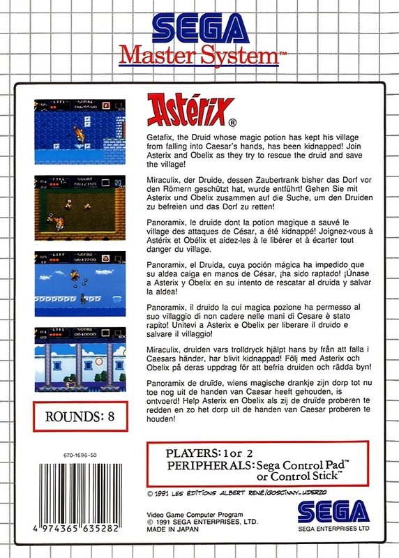 Asterix (Sega Master System) - Image 2