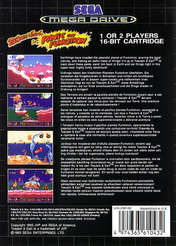 ToeJam & Earl in Panic on Funkotron (Sega Megadrive) - Image 2