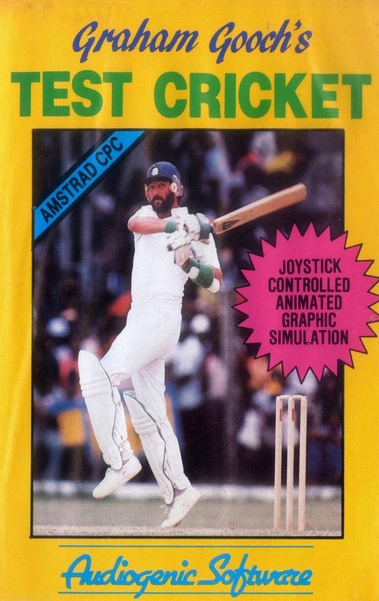 Graham Gooch’s Test Cricket (Amstrad CPC 464)