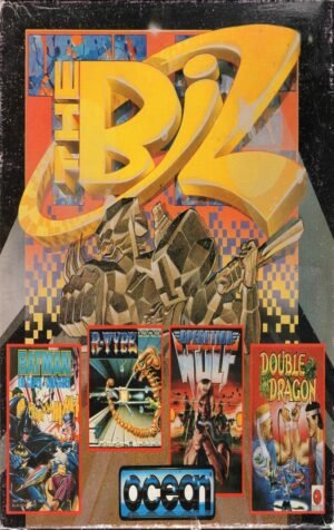 The BIZ - 4 Game Bundle: Batman, R-Type, Operation Wolf. (Amstrad CPC 464)