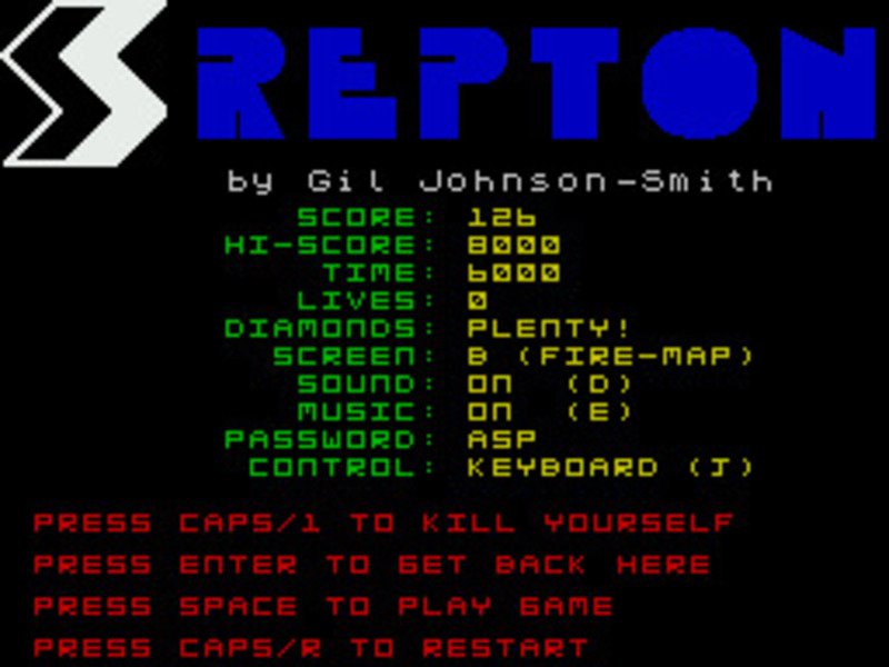 Repton Mania (ZX Spectrum) image 4