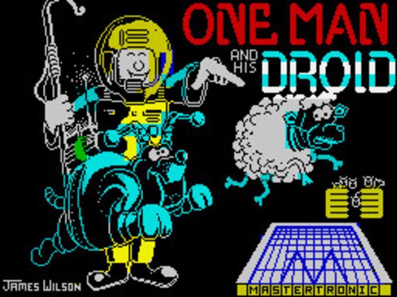 One Man And His Droid (C64) - Image 2