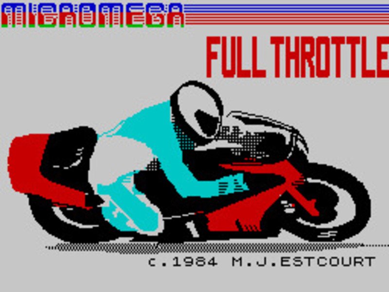 Full Throttle (ZX Spectrum) - Image 4