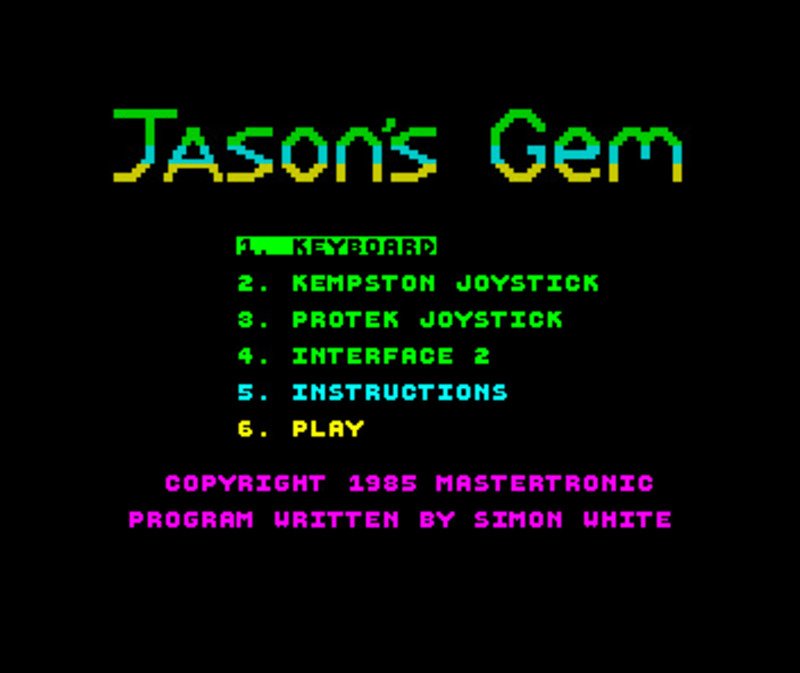Jason's Gem (ZX Spectrum) image 3