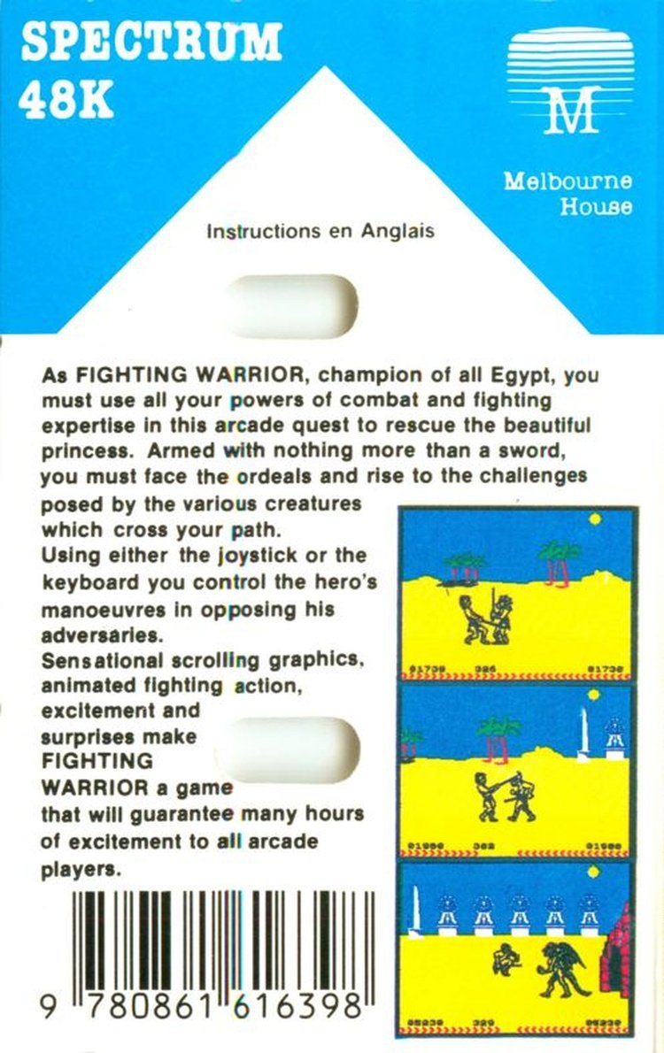 Fighting Warrior (ZX Spectrum) - Image 2