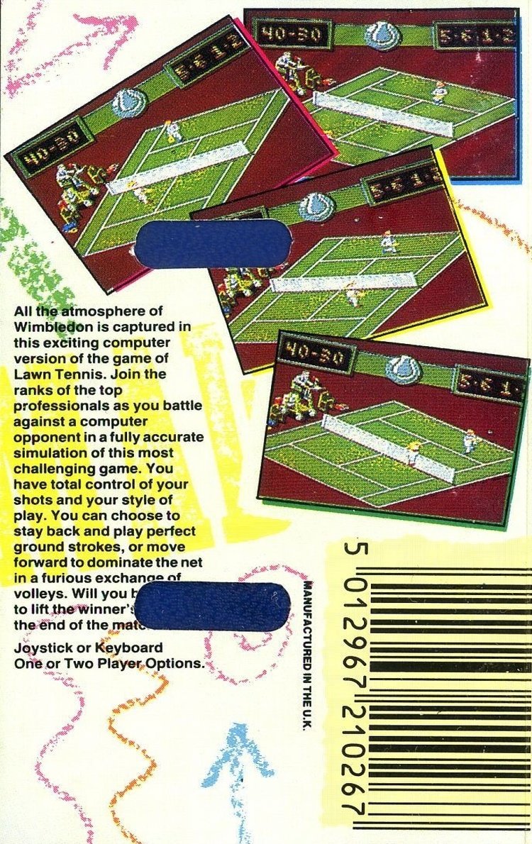 Grand Prix Tennis (ZX Spectrum) - Image 2