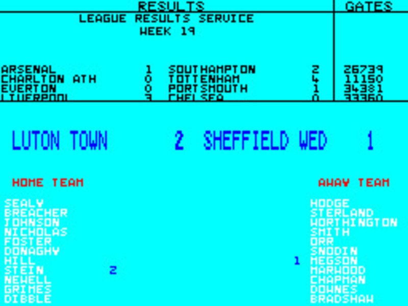 Soccer Double (ZX Spectrum) - Image 3