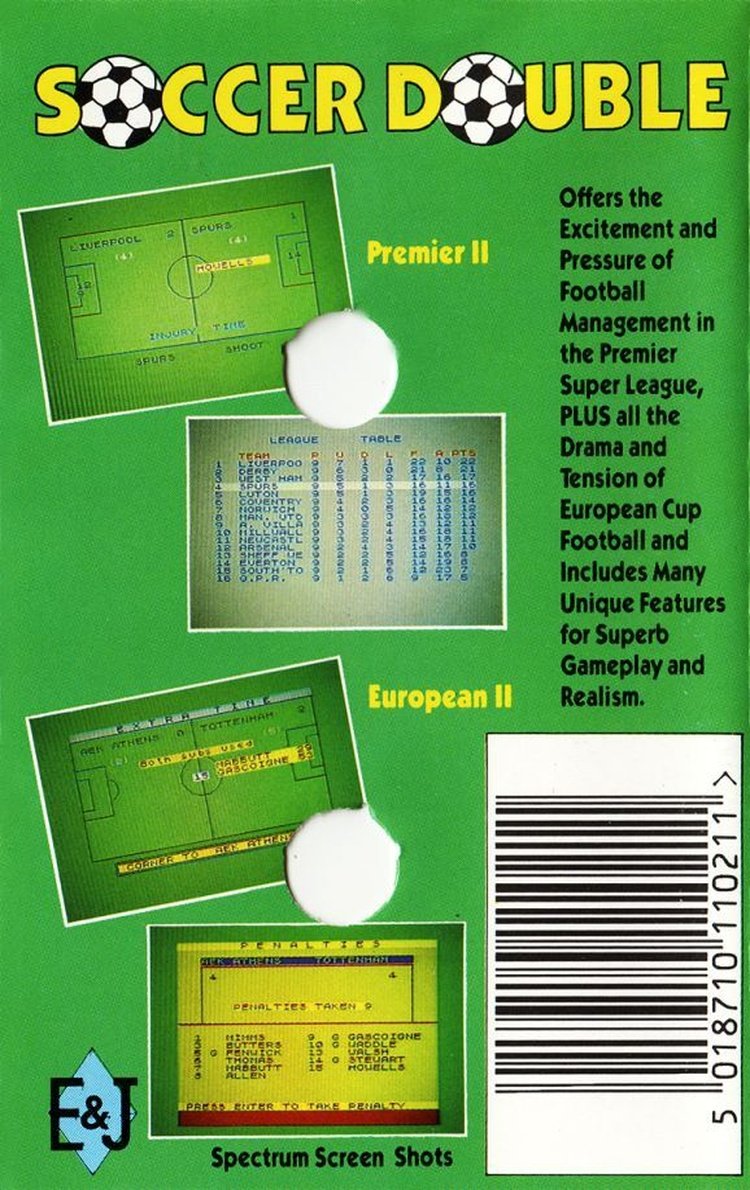 Soccer Double (ZX Spectrum) - Image 2