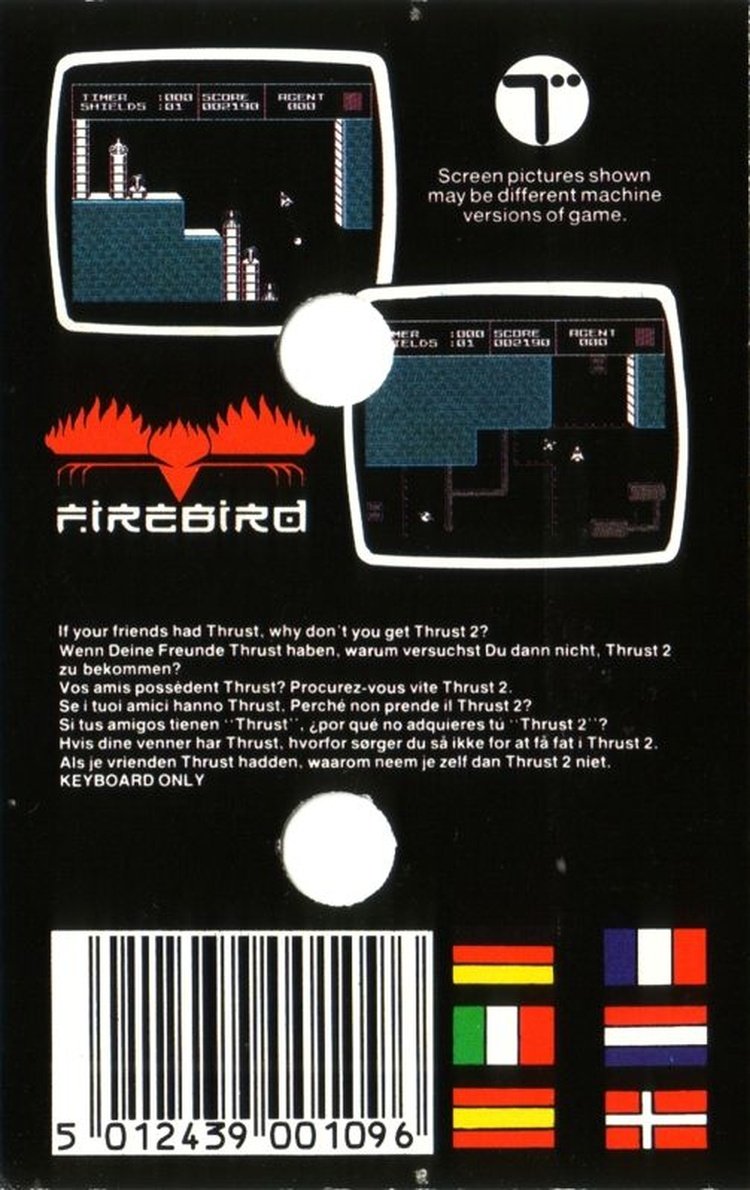 Thrust II (ZX Spectrum) image 2