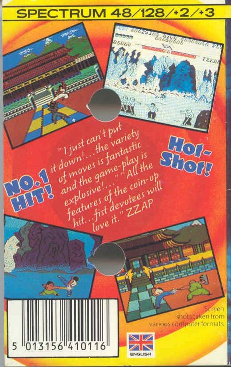 Yie Ar Kung-Fu (ZX Spectrum) - Image 2