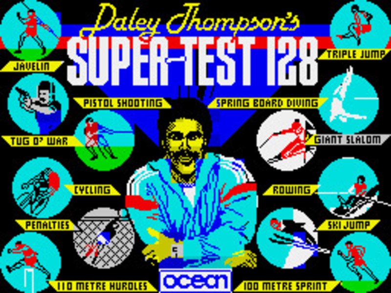 Daley Thompson's Super Test Day 1 (Amstrad CPC464) - Image 2