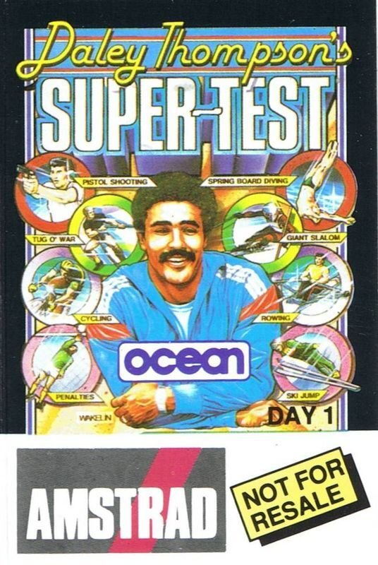 Daley Thompson's Super Test Day 1 (Amstrad CPC464)