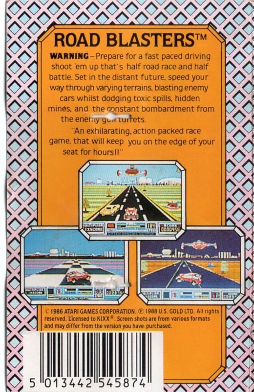 Road Blasters (Amstrad CPC464) - Image 2