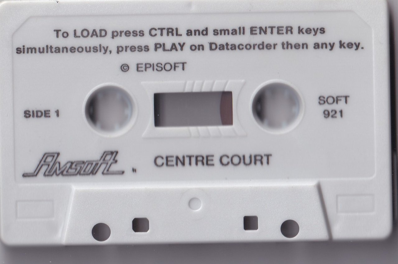 Centre Court (Amstrad CPC464) - Image 2