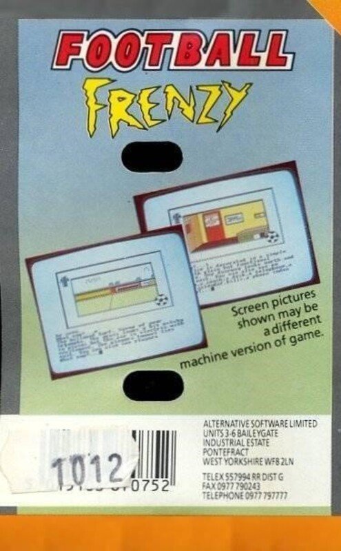 Football Frenzy (Amstrad CPC464) - Image 2